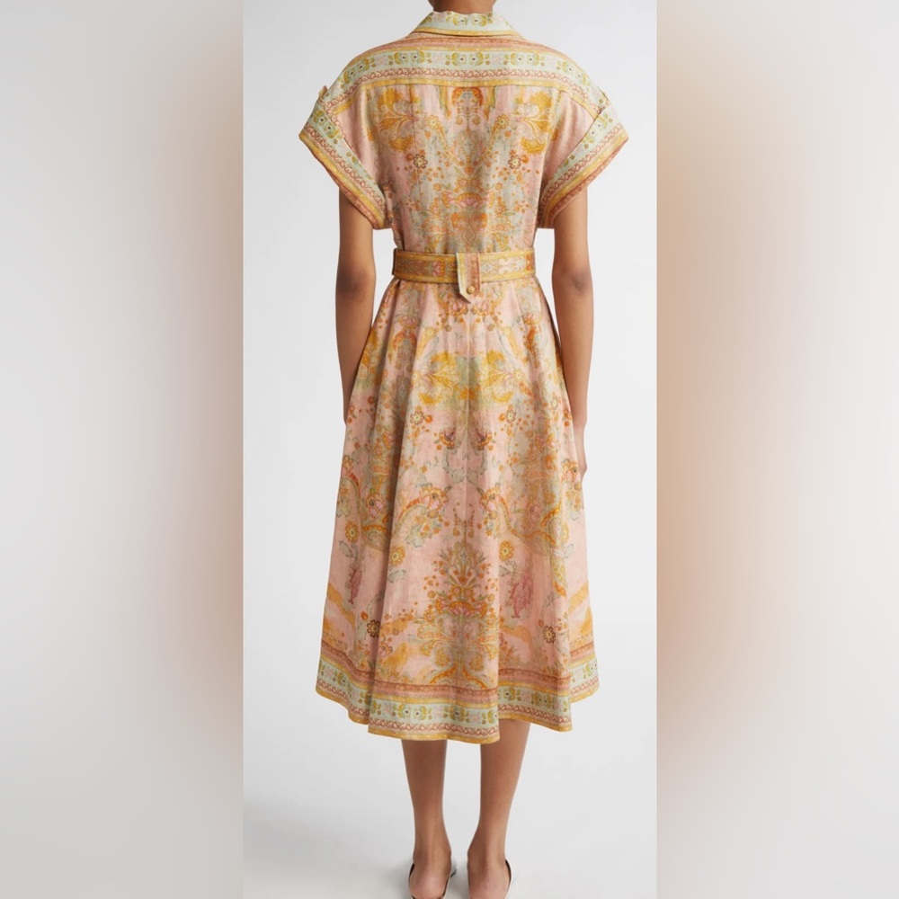 Zimmermann Acacia Midi Shirt Dress - Size 0 - Picture 4 of 11